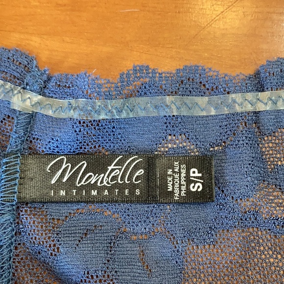 Montelle Cheeky Panty - quantity 2 - blue/cream - Picture 3 of 6